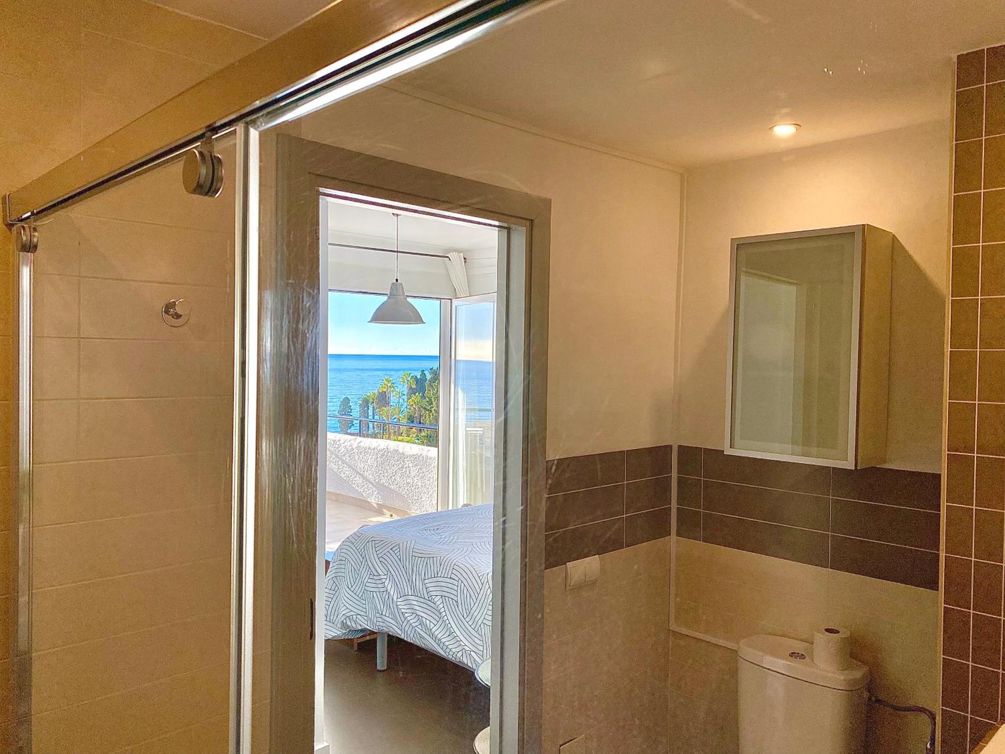 Modern Apartment Stunning Sea Views And Pool Нерха Екстер'єр фото